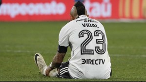 El parte médico de Colo Colo que revela lesión de Arturo Vidal