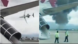 Solo sobrevivió el piloto: Video capta momento en que avión se estrelló en Nepal