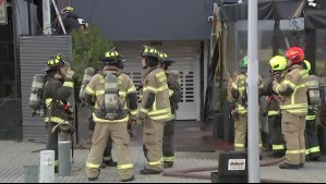 Bomberos concurrió a emergencia por emanación de gas en Vitacura