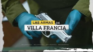 Las armas de Villa Francia: Peritaje revela vínculo con delitos ocurridos en Santiago y La Araucanía