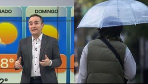 'Al menos dos sistemas frontales': Alejandro Sepúlveda adelanta qué día de agosto comienzan las lluvias en Santiago