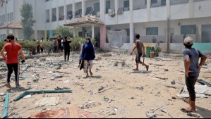 Al menos 30 muertos y más de 100 heridos en un bombardeo israelí contra una escuela en Gaza