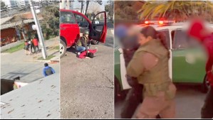 Detienen a cinco adolescentes que realizaban tour delictual en Macul: Carabinero que estaba de franco los siguió