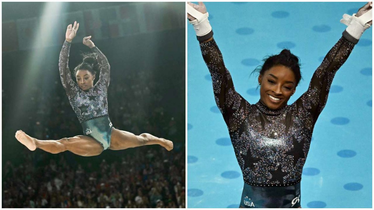 Simone Biles brilla en su debut en los JJOO: Ejecutó una aplaudida presentación pese a sentir molestia en la pierna