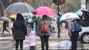 Lluvia y viento en la RM: Declaran Alerta Temprana Preventiva por sistema frontal que afectará a Santiago