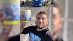 'Las rodillas mal, mal': Los problemas de padre que camina por su hijo con Duchenne desde Arica a Santiago