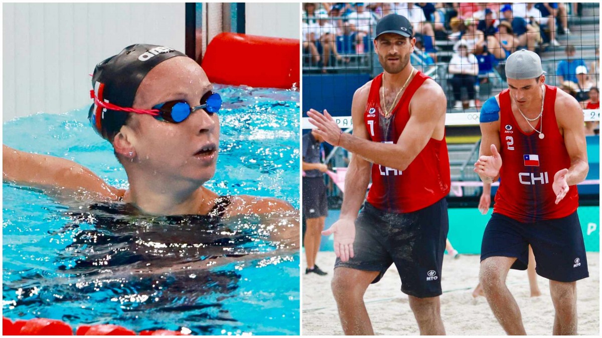 Los chilenos que compiten este viernes 2 de agosto en París 2024.