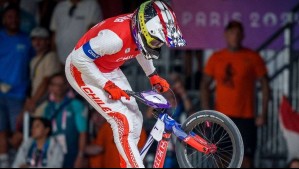 Mauricio Molina sufre dura caída en las semifinales del BMX racing y queda fuera de París 2024