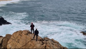 'Hemos persistido': Continúa la búsqueda de niña de 5 años que fue arrastrada por las olas en Viña del Mar