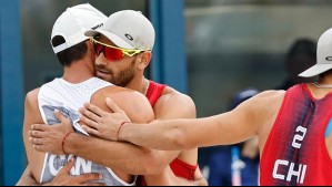 París 2024: Los primos Grimalt clasifican a octavos de final del vóleibol tras el retiro de la dupla canadiense