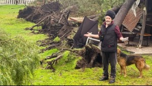 'Duele y mucho': Cantante Quique Neira muestra los destrozos que dejó el temporal de viento en su casa de Batuco