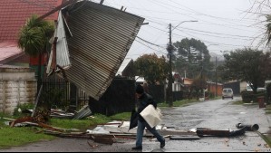 Meteorología emite alerta por 'viento moderado a fuerte' en zonas de tres regiones del país por nuevo sistema frontal