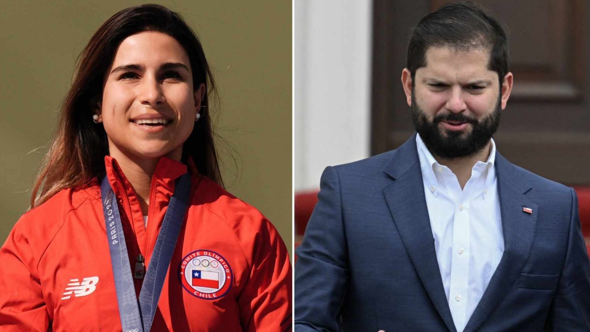 'Qué orgullo y emoción': Presidente Boric felicita a Francisca Crovetto tras su medalla de oro en París 2024