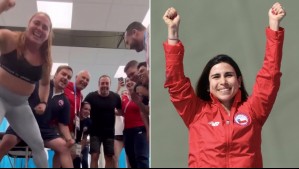 Con 'Cehacheí' del Nico Massú: Las felicitaciones a Francisca Crovetto tras ganar medalla de oro en París 2024