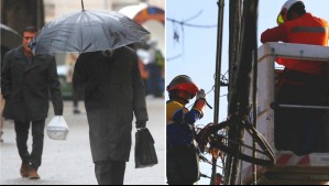 Continúa el masivo corte de luz en medio de nueva lluvia en Santiago: Estas son las comunas sin suministro eléctrico