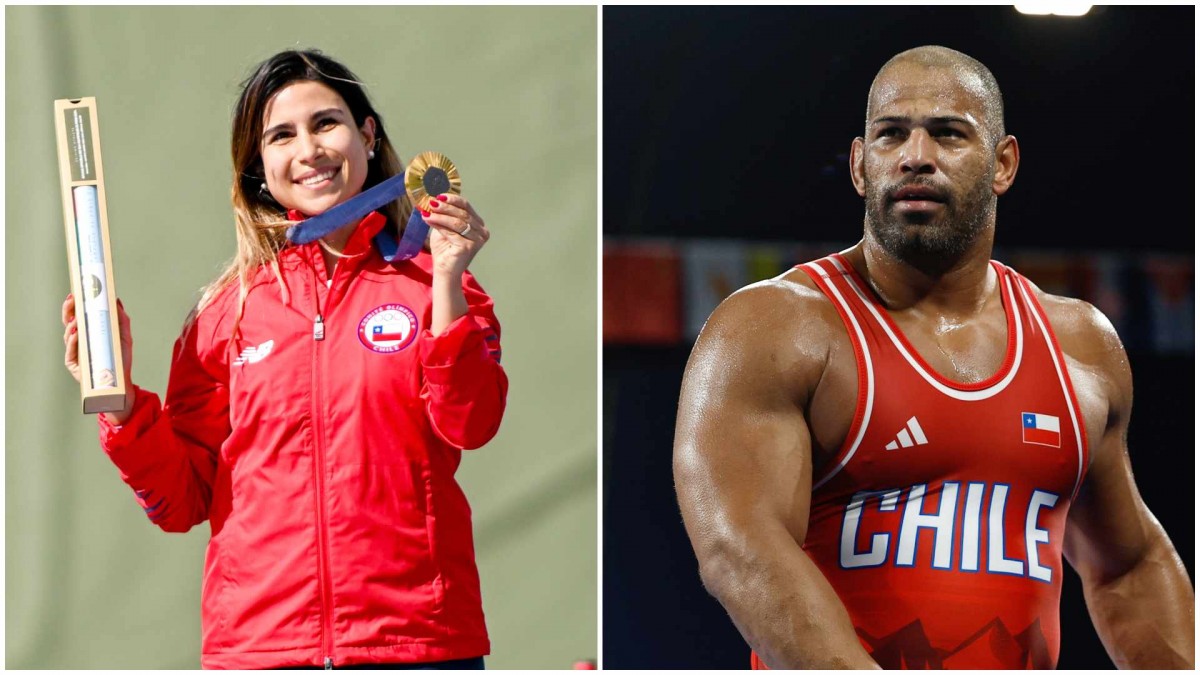 Chile en el medallero de París 2024.