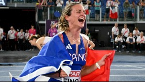 Corrió con el anillo: Atleta francesa le pidió matrimonio a su pareja tras lograr récord olímpico en París 2024