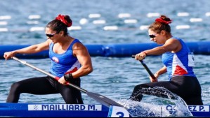 María José Mailliard y Paula Gómez finalizan quintas en Canotaje C2 en París 2024 y buscarán el diploma olímpico