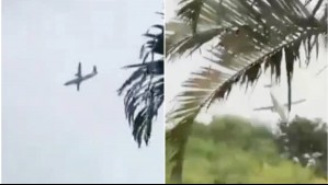 Videos muestran momento en que avión con 62 pasajeros se estrelló en Brasil