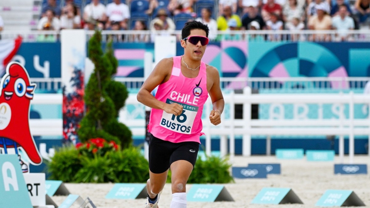 Esteban Bustos en París 2024.