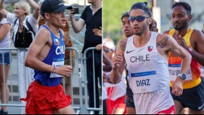 Los mejores latinoamericanos: Fondistas chilenos Carlos Díaz y Hugo Catrileo participaron de la maratón de París 2024