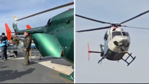 Dos funcionarios de Carabineros resultan heridos en procedimiento: Fueron llevados en helicóptero al hospital de Temuco