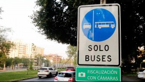 Nuevas cámaras de fiscalización para vías exclusivas: ¿En qué comunas están ubicadas?