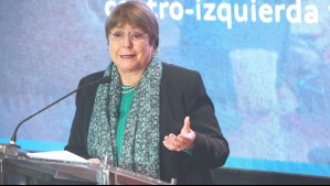 Bachelet aborda eventual candidatura presidencial: 'Hay mucho camino por andar, hay que esperar'