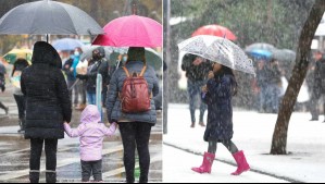 Pronostican lluvia y nieve para este fin de semana en la RM: ¿En qué comunas habría precipitaciones?