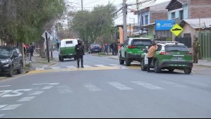 Balacera deja a dos personas lesionadas tras fiesta en Pedro Aguirre Cerda: Una de ellas se encuentra en riesgo vital