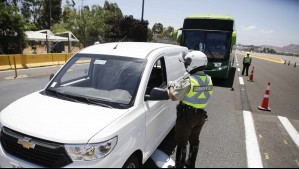 Balance de Carabineros por interferiado: 11 fallecidos y 322 lesionados en siniestros viales