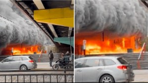 Incendio en afueras del metro Escuela Militar: Investigan presunta participación de personas en situación de calle