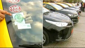 Taxis se someten a intensa fiscalización voluntaria para obtener sello que garantiza si se encuentran en regla