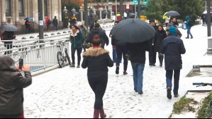 Probables nevadas en la RM: ¿Cuándo y dónde podría caer nieve en Santiago?