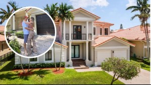 Tiene dos pisos, cinco habitaciones y piscina: ¿Cuánto cuesta la casa de Mark González y Maura Rivera en Miami?