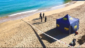 'Estaba saliendo del agua y me lo encontré de frente': Buzo halla cadáver flotando en playa de El Tabo