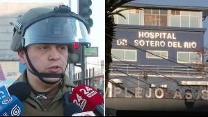 Denuncia por posible ataque a detenido en hospital: Policía no descarta que sujetos 'hayan estado con armamento'