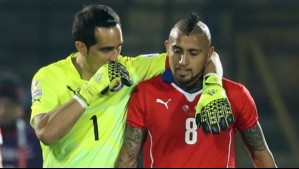 'Cariño, respeto y admiración': La respuesta de Claudio Bravo al emotivo mensaje que le dedicó Arturo Vidal