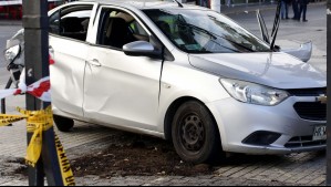 Adulto mayor chocó contra un poste al descompensarse cuando iba conduciendo en Punta Arenas