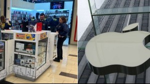 Incautan decenas de productos Apple falsos en Mall del Centro de Concepción