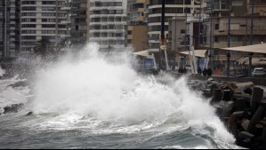 Emiten aviso por marejadas desde el Golfo de Penas hasta Arica a partir de este lunes