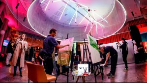 Hotel Pullman Vitacura presentó la primera versión de 'Art Community' en Chile: Una exhibición de pintura en vivo