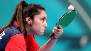 Medalla asegurada para Chile: Florencia Pérez está en semifinales del tenis de mesa en los Juegos Paralímpicos