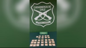 Carabineros detiene a conductor que intentó sobornarlos con $900 mil durante control vehicular en La Granja