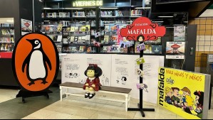 Metro de Santiago celebra los 60 años de Mafalda con figura en tamaño real: ¿En qué estación está y hasta cuándo?