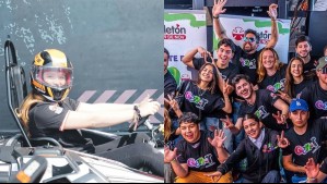 'Las risas no faltaron': Laura de la Fuente condujo auto karting en evento de la Teletón con influencers