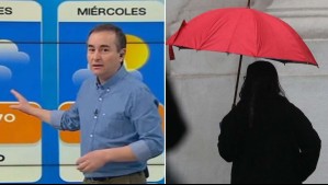 Lluvia en Santiago: Alejandro Sepúlveda pronostica 'chubascos débiles, locales y aislados' para la próxima semana