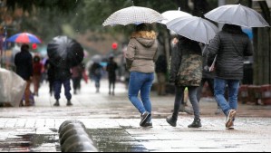 Pronóstico de lluvia para este martes: Conoce las zonas en que caerían precipitaciones