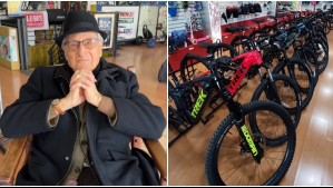 'Con la edad que tengo, estoy sobreviviendo': Empresario de 97 años se hace viral con su negocio de venta de bicicletas