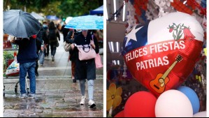 Anuncian llegada de sistema frontal para Fiestas Patrias: ¿Dónde llovería el 18 de septiembre?